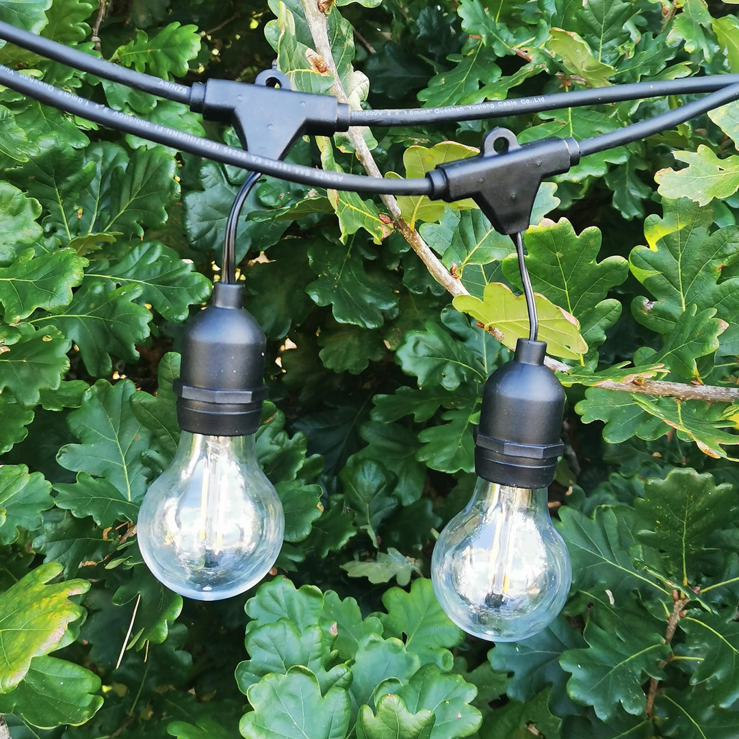 A60 Bulb Dimmable Festoon Lights | 10m 10 Bulbs | Drop Hang