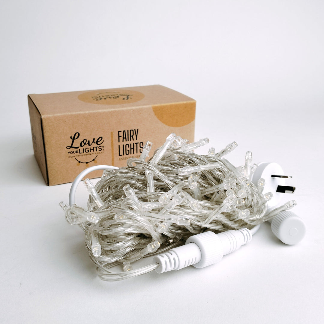 Essential Clear Series Connectable Fairy Lights from Love Your Lights
