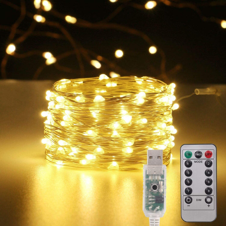 USB Silver Seed Fairy Lights from Love Your Lights